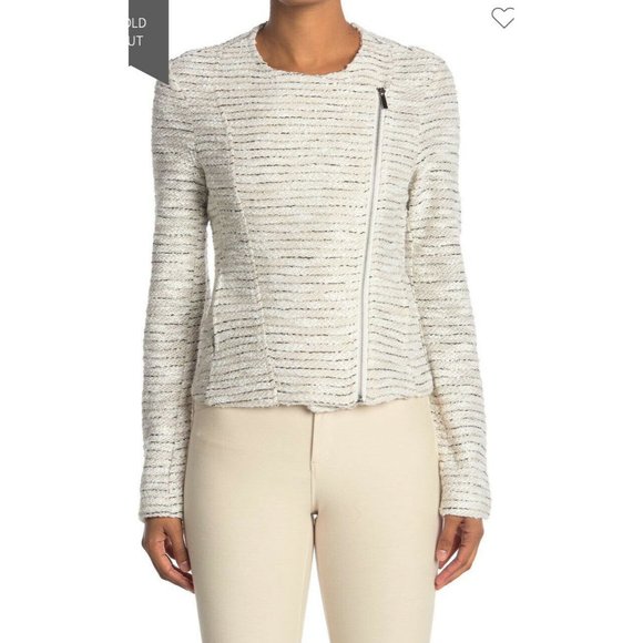 NWT Bagatelle Collection Asymmetrical Zip Jacket - XL - Picture 2 of 7